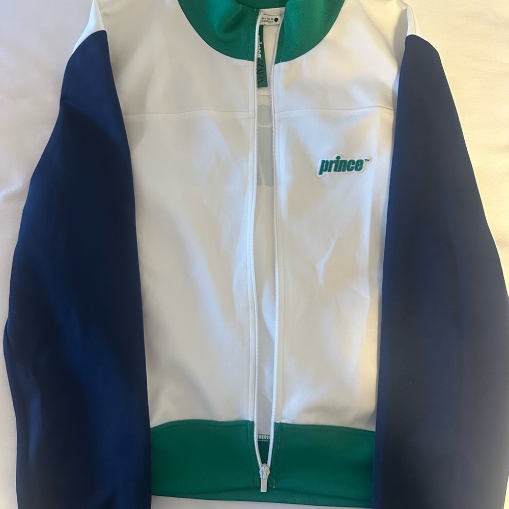 Prince by Zara White and Blue Jacket